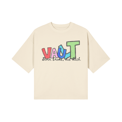 Vault Born Broke Die Rich Tee - Vault Garments