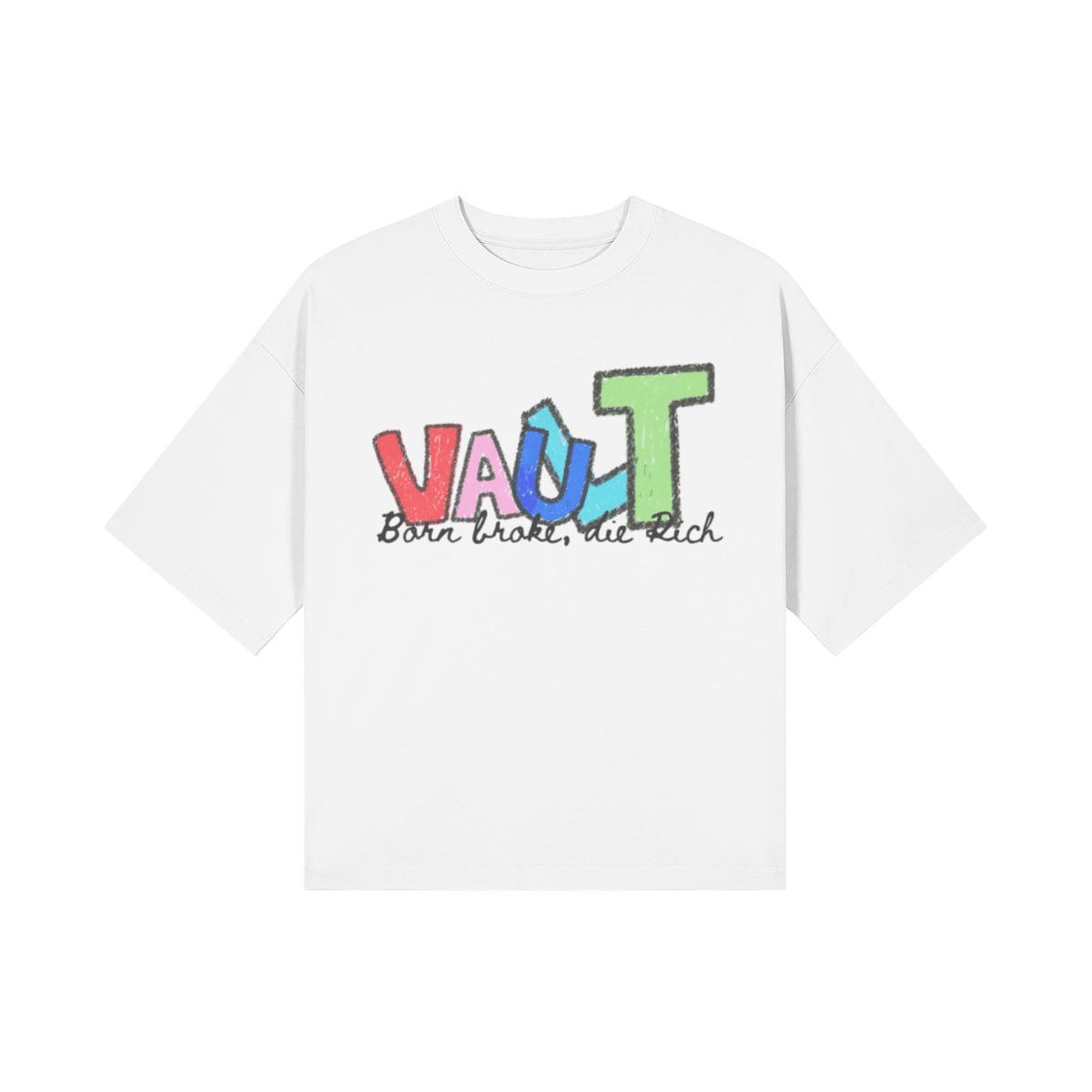 Vault Born Broke Die Rich Tee - Vault Garments