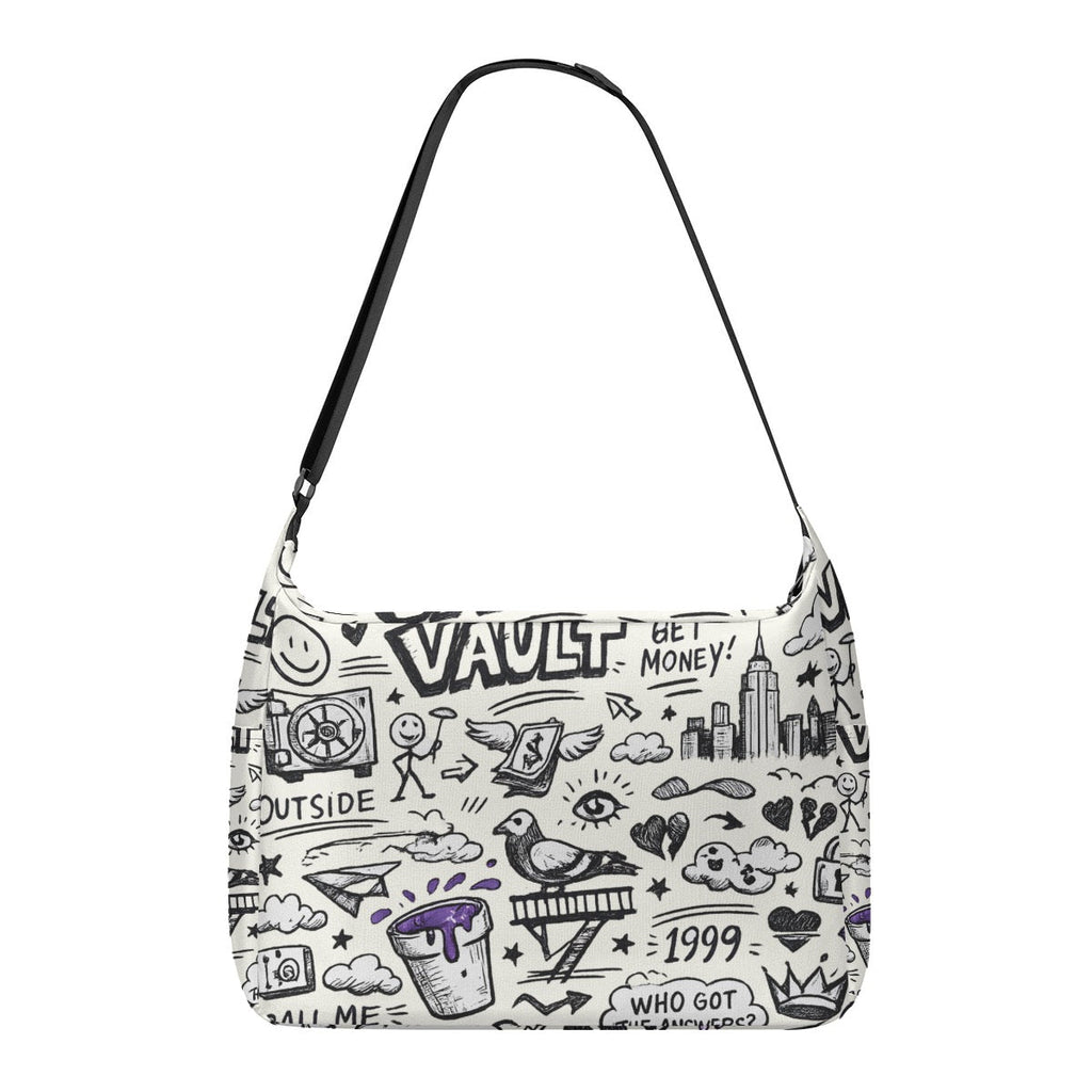 Vault Doodles Messenger Bag - Vault Garments