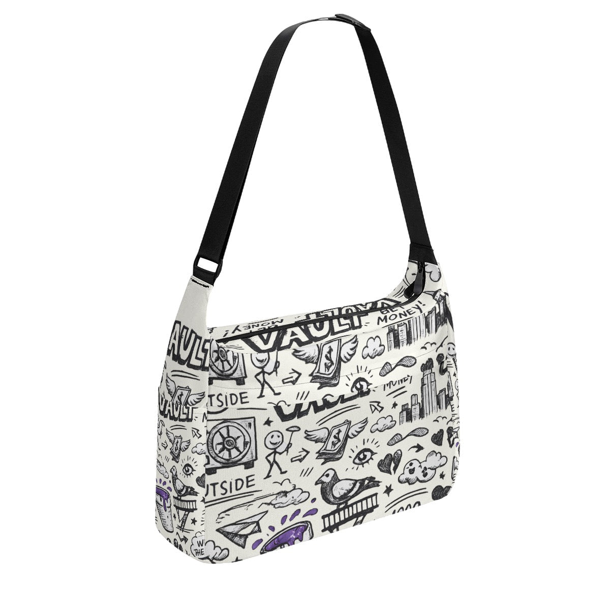 Vault Doodles Messenger Bag - Vault Garments