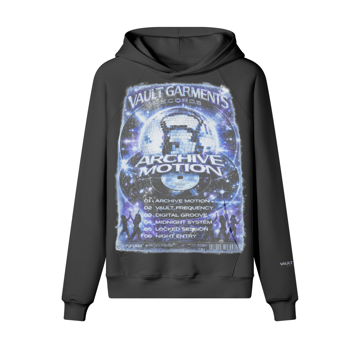 Vault Records Hoodie - Vault Garments
